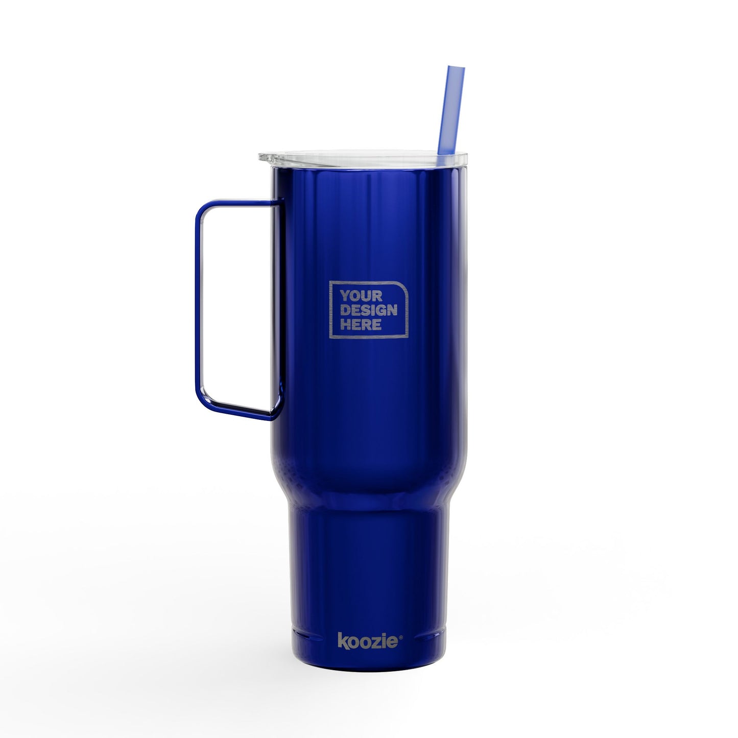 40oz Engraved Insulated Tumbler with Lid & Straw