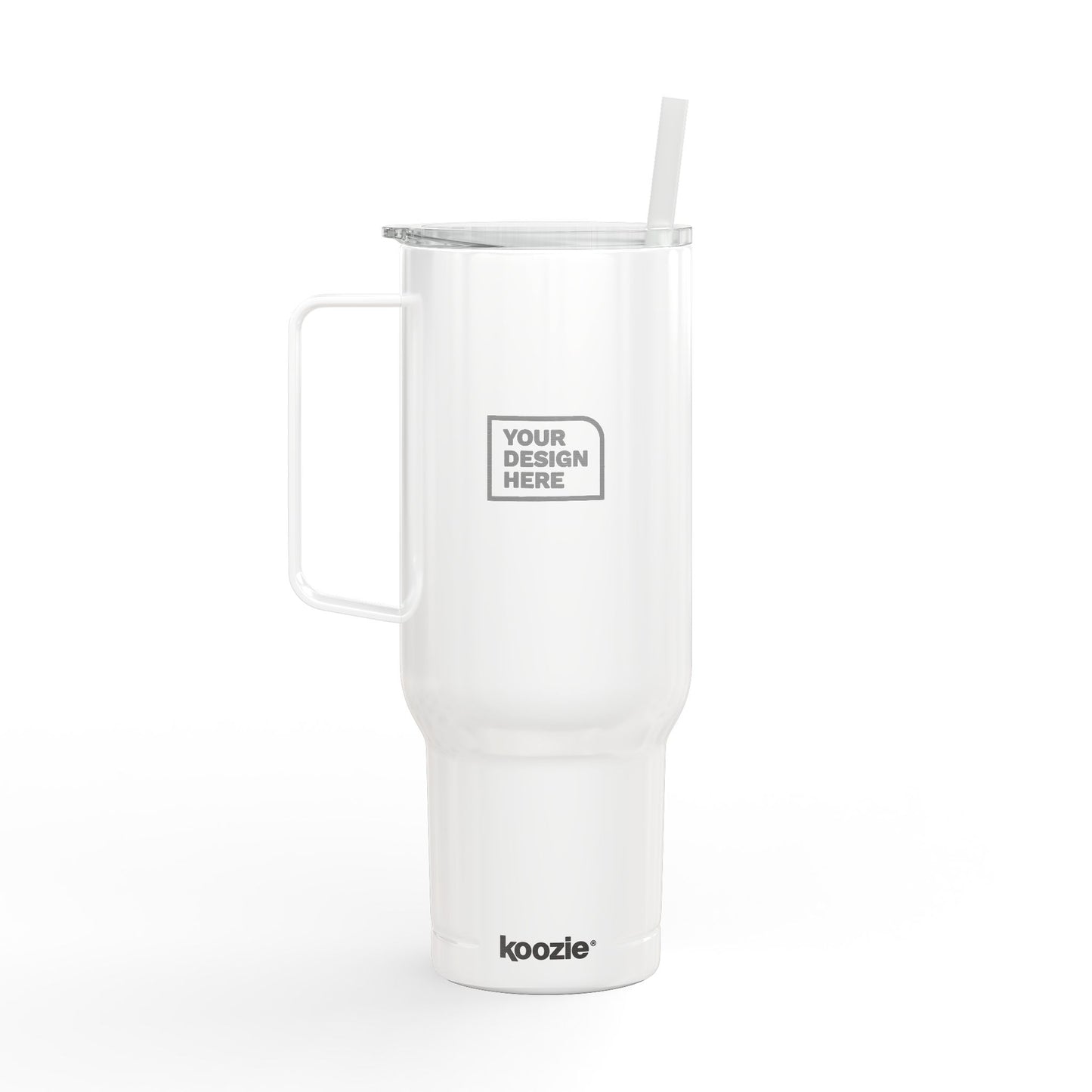 40oz Engraved Insulated Tumbler with Lid & Straw