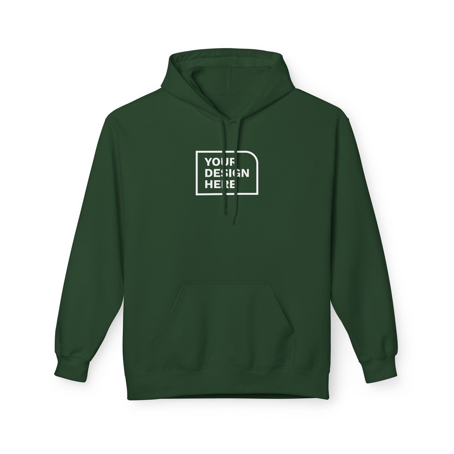 Gildan Unisex Midweight Softstyle Fleece Hoodie