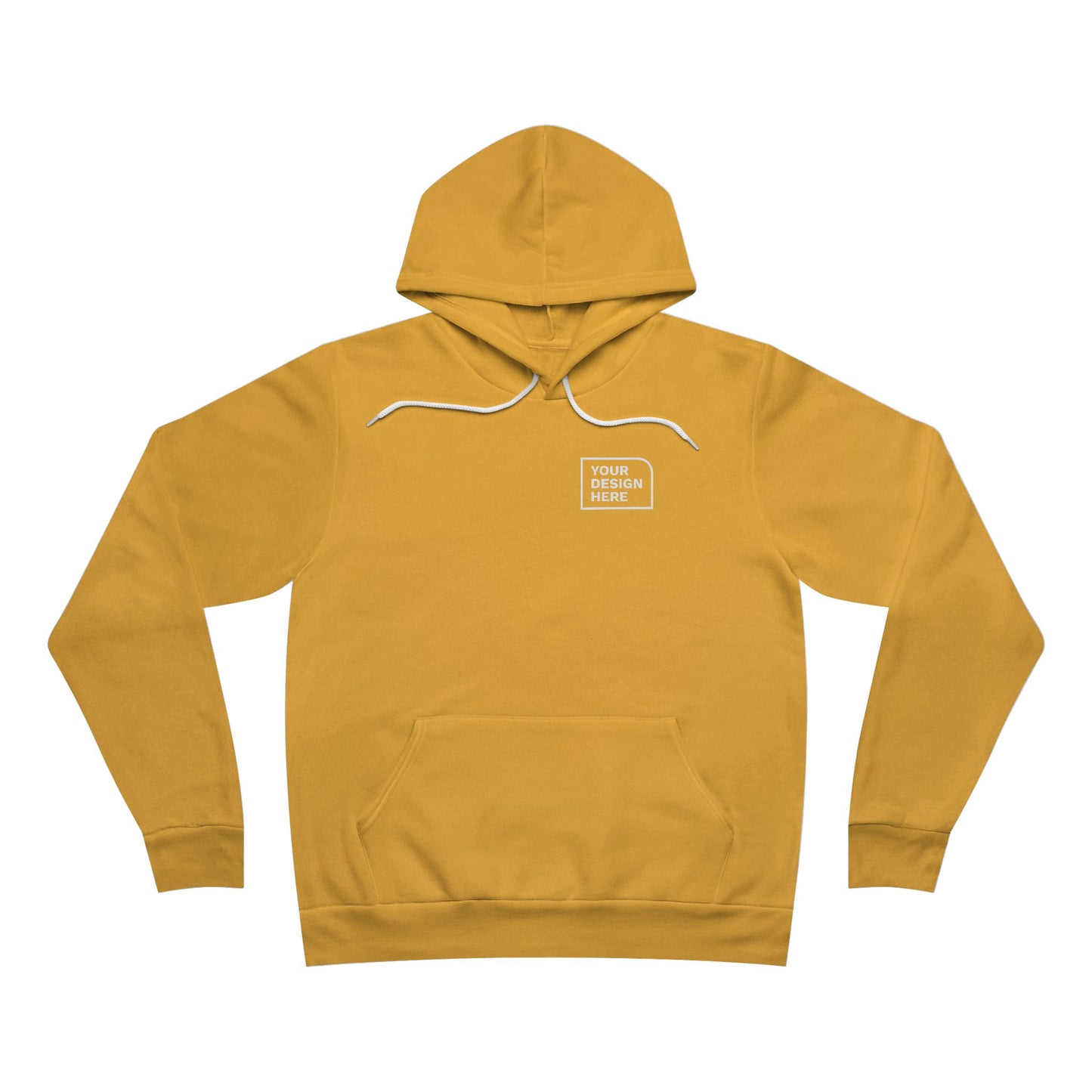 Bella + Canvas Unisex Sponge Fleece Pullover Hoodie