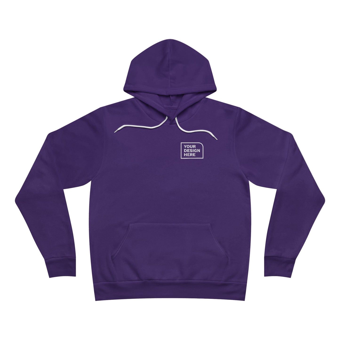 Bella + Canvas Unisex Sponge Fleece Pullover Hoodie