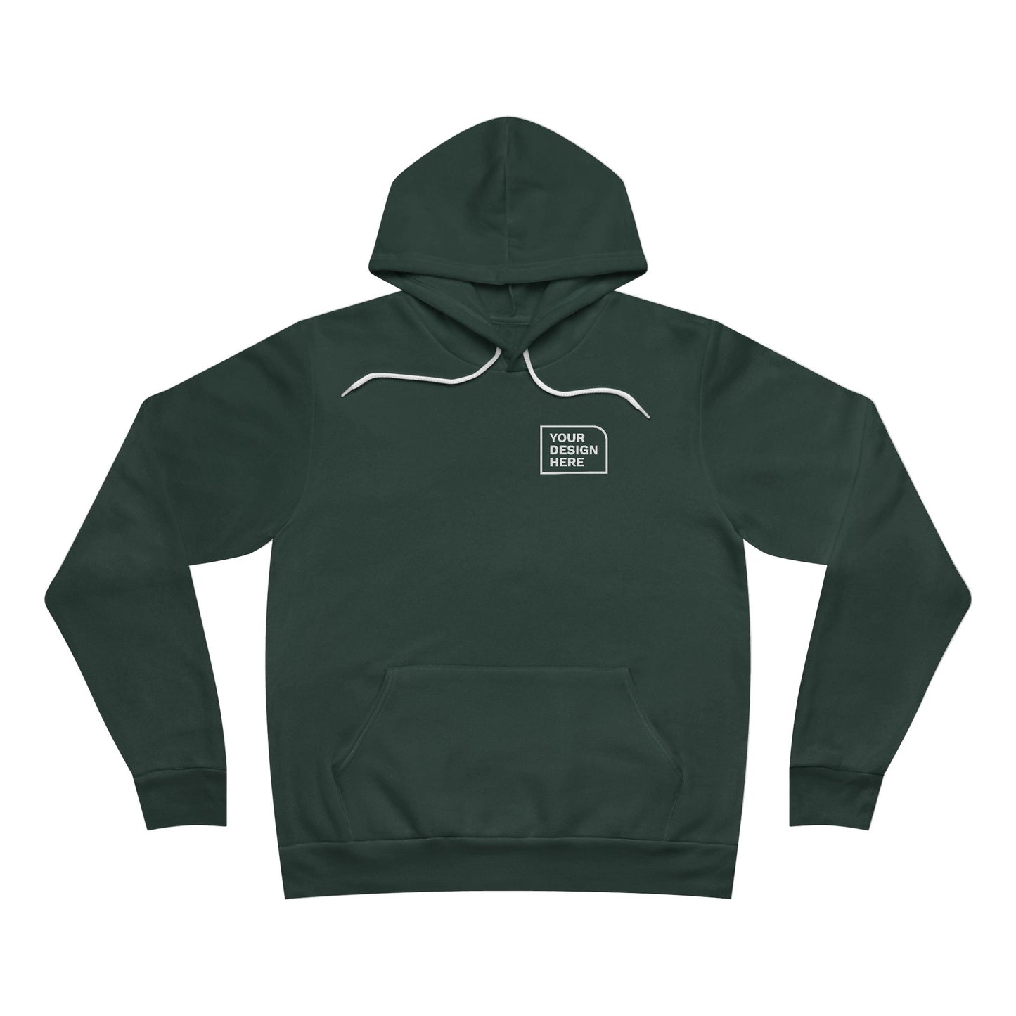 Bella + Canvas Unisex Sponge Fleece Pullover Hoodie