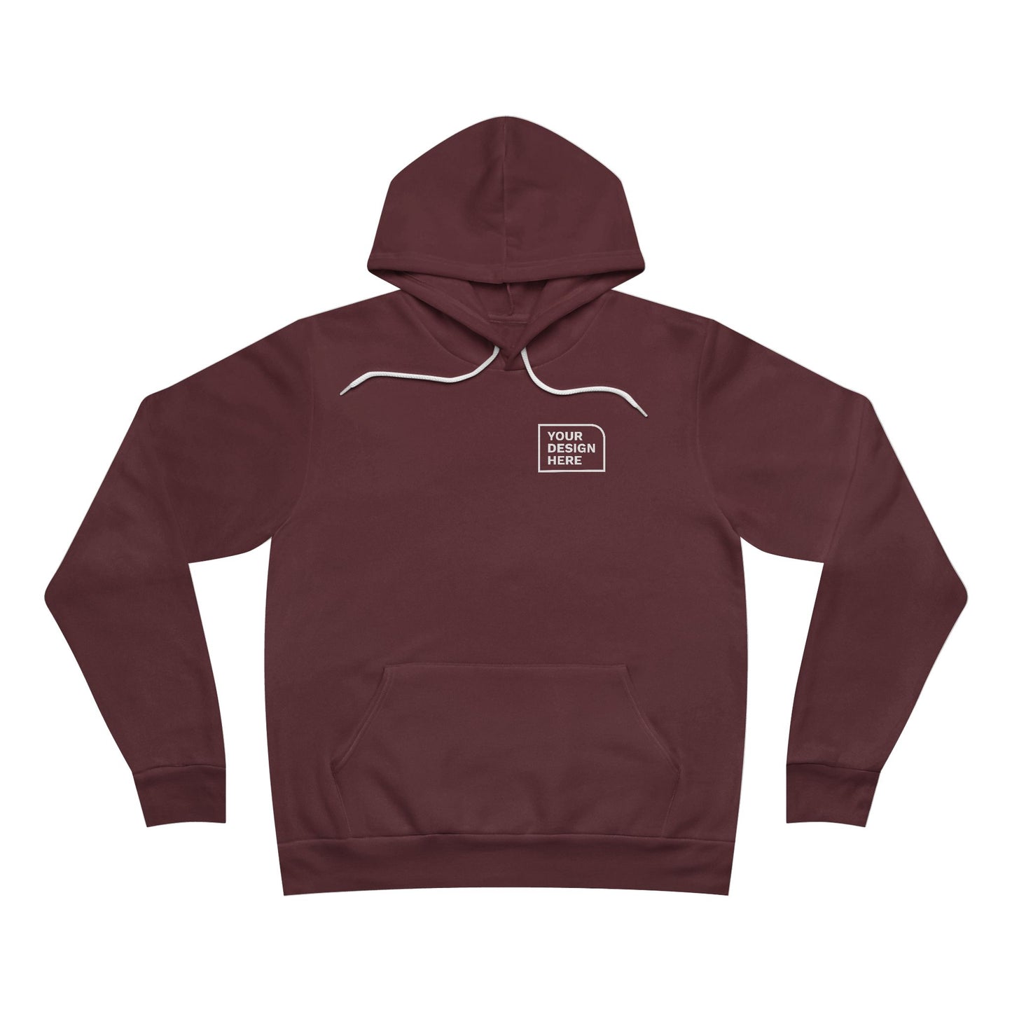 Bella + Canvas Unisex Sponge Fleece Pullover Hoodie