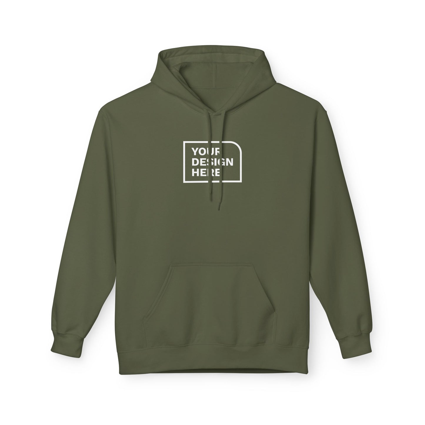 Gildan Unisex Midweight Softstyle Fleece Hoodie